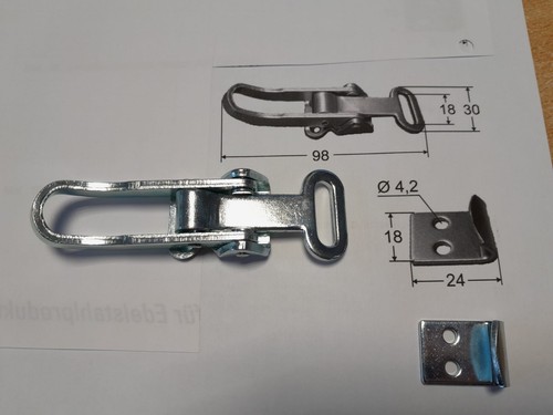 Verschluss riegel packkiste - g,