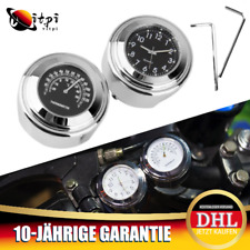 7/8'' Motorrad Uhr Lenker Uhren Lenkeruhr Motorradlenker Motorraduhr Wasserdicht