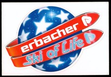 Werbe Aufkleber - Erbacher Ski