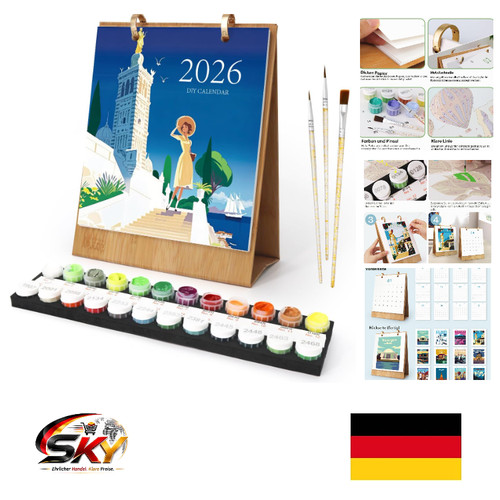Malen nach zahlen kalender - malen,
