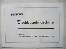 Textima Tischbügelmaschine