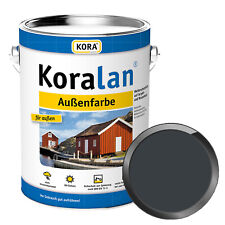 KORA Koralan Aussenfarbe 2.5 LTR Wetterschutzfarbe RAL 7016 ANTHRAZITGRAU