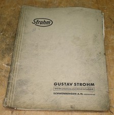 Betriebsanleitung Bedienungsanleitung - Drehmaschine STROHM M105