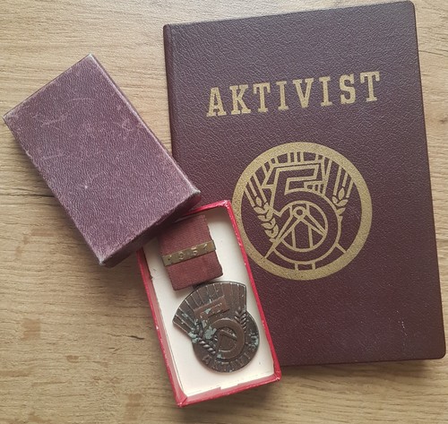 Ddr urkunde abzeichen - ddr,