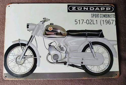 Blechschild zündapp sport - zündapp,