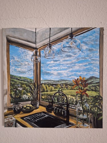 Eigenes acrylbild leinwand - acrylbild.,