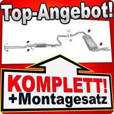 Auspuff für HONDA CRX II 1.6