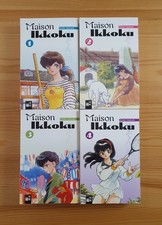 Maison Ikkoku Manga Band 1 - 4, 1. Auflage, deutsch