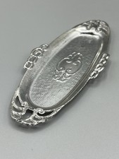 Altes Kleines Zinn Tablett