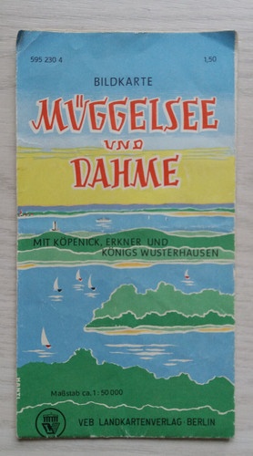 Bildkarte landkarte müggelsee - bildkarte,