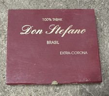 Zigarrenschachtel, Tabakbox, Zigaretten Etui, Don Stefano Brasil, rauchen, Qualm