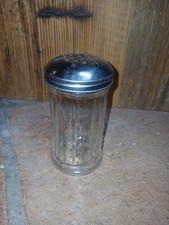 Gewürz Streuer Puderzucker Zuckerstreuer div. Gewürze Streuer Glas & Metall