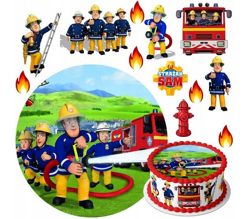 Fireman sam essbar zuckermasse - essbar,