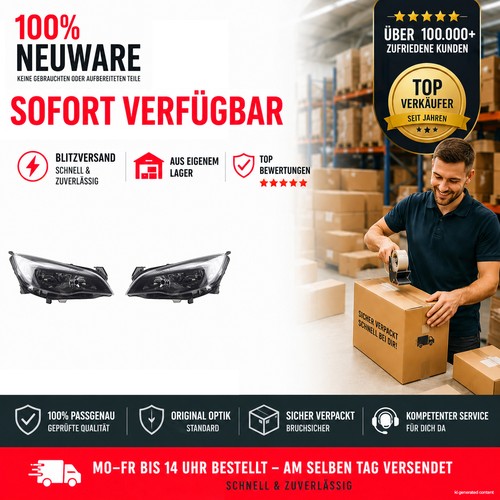 Scheinwerfer set halogen - set,
