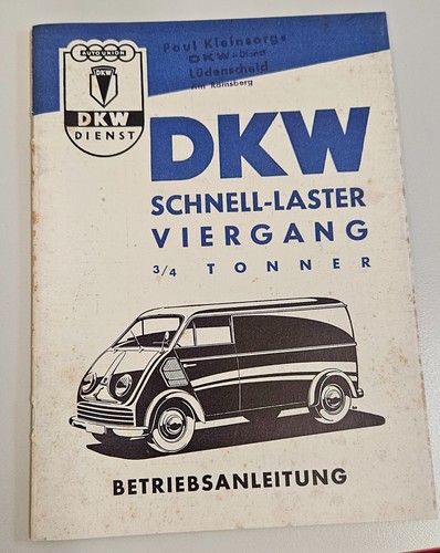 Bedienungsanleitung dkw - bedienungsanleitung,