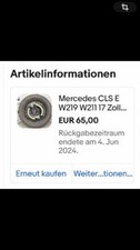 Mercedes c219 w211 notrad - mercedes,