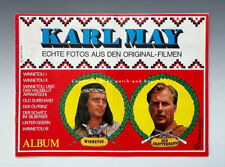 Sammelalbum AMERICANA KARL MAY wohl um 1971...unvollständig