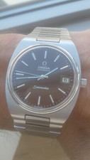 Omega SEAMASTER 166.0206 AUTOMATIC CAL. 1012 BROWN DIAL NEW OLD STOCK WATCH UHR