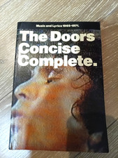 The Doors Concise Complete - Music and Lyrics 1965 - 1971 Omnibus Press Songbook