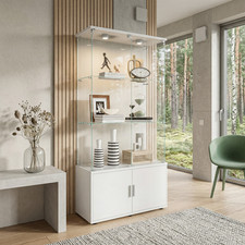 Glasschrank Hochschrank