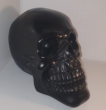 Schädel Figuren Groß schwarz