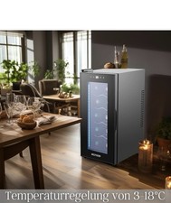 Weinkühler Weinkühlschrank Weinschrank Mini Kühlschrank Weinklimaschrank Minibar