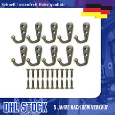 10x SET VINTAGE WANDHAKEN MIT