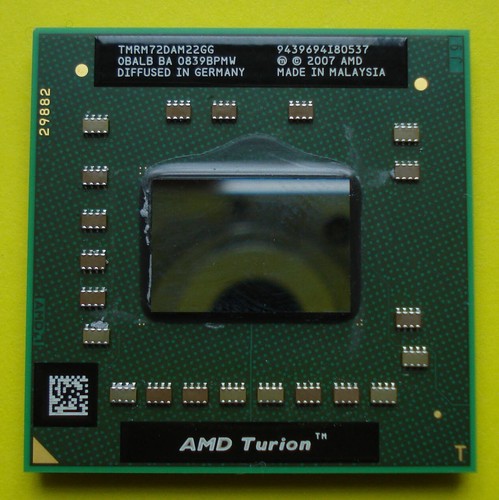 Amd turion tmrm72dam22gg - amd,
