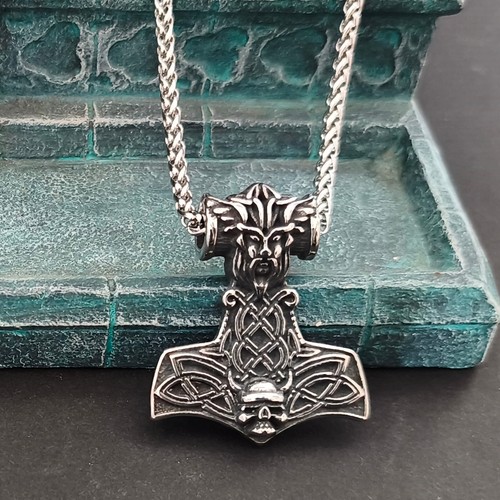 Thors hammer anhänger kette - anhänger,
