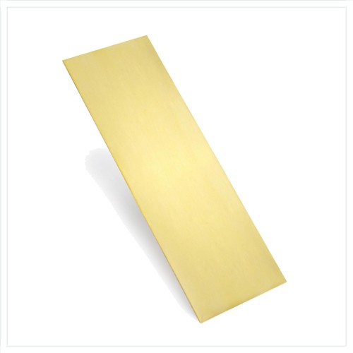 Messingblech rechteckig 5mm - rechteckig, 0.5mm