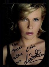 Michaela Schaffrath Autogrammkarte Original Signiert Model # BC 219976