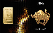 1,0 Gramm Feingold Motiv-Karte