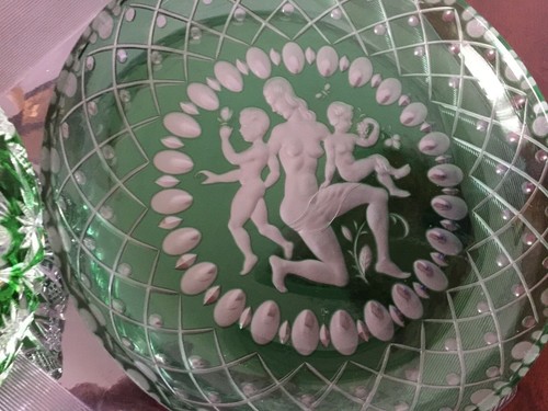 Vintage grüner hochwertiger - ,