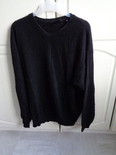 WERTHER  Herren Kaschmir-Pullover  schwarz  Gr. XL  / 54