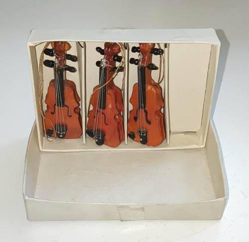 Puppenhaus miniatur geige - 3x, miniatur-geige