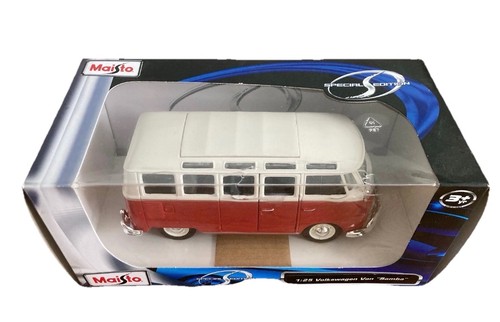 Maisto samba bulli - vw, rot