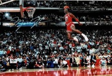Michael jordan autogramm foto - michael,