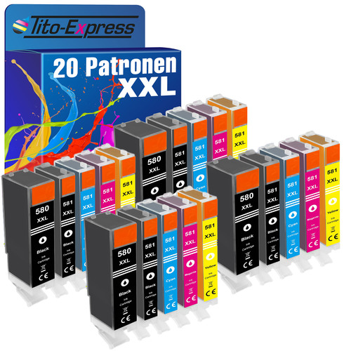 Patronen für canon pgi 580 - patronen,