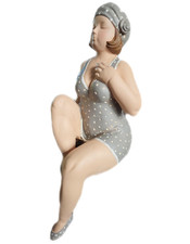 Dekofigur Badenixe Mollige