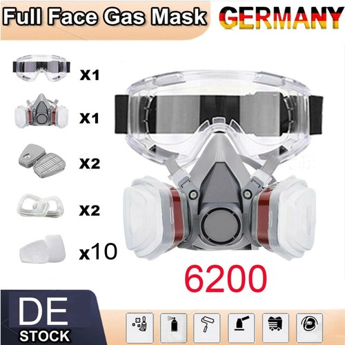Atemschutz halbmaske 6200 - atemschutz,