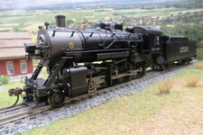 Bachmann Spectrum H0 DCC-DIGITAL 83605 US-Dampflok mit Tender 2-8-0 No.2526 ATSF