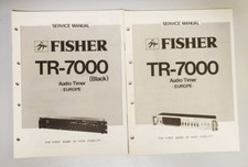 2 x Fisher Service Manual