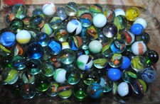 lot alte Glasmurmeln, Marbles, über 200 Stück, 0101