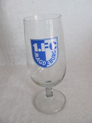 Magdeburg bierglas glas - 1., fc