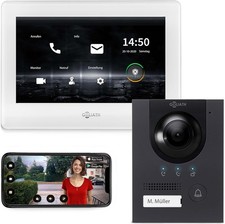 Goliath IP | Aufputz | Video Türsprechanlage | 2MP | 180° Objektiv | AV-IPS-105