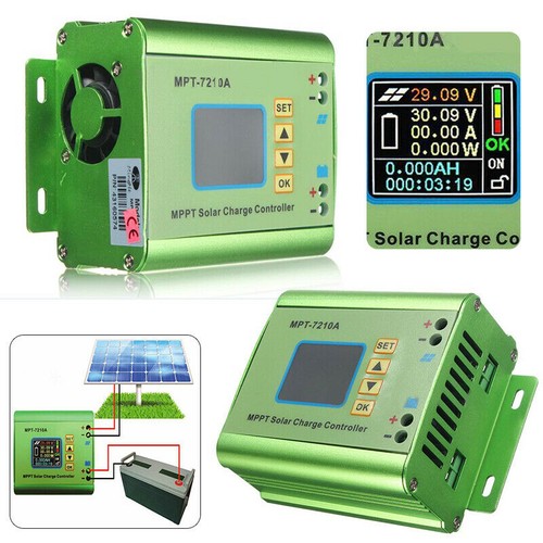 Display lcd mppt solar - lcd, panel