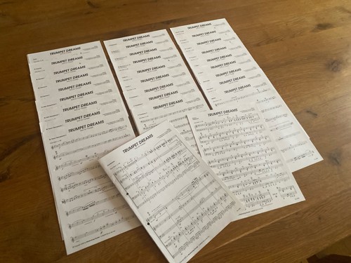 Noten trumpet dreams - noten:, "trumpet