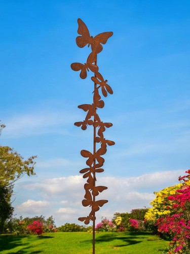Gartenstecker schmetterlinge - gartenstecker,