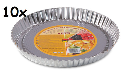 10er set quiche obstkuchen - , quiche-