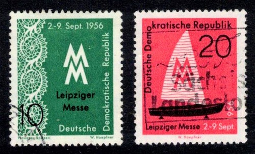 Ddr 536 537 gestempelt - 536-537, o